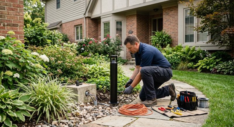 Garden Lighting Installation in Utah County, UT